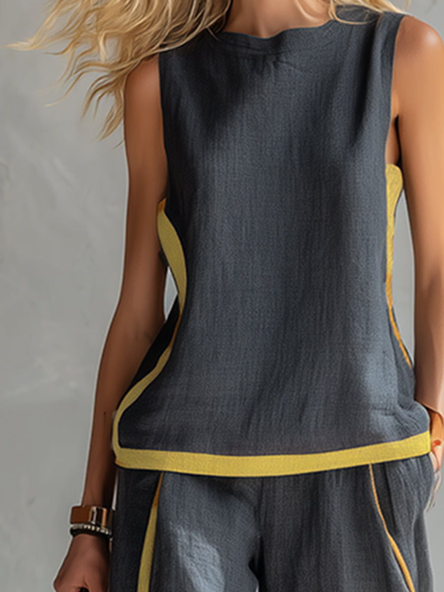 Leila – Conjunto Elegante de Dos Piezas