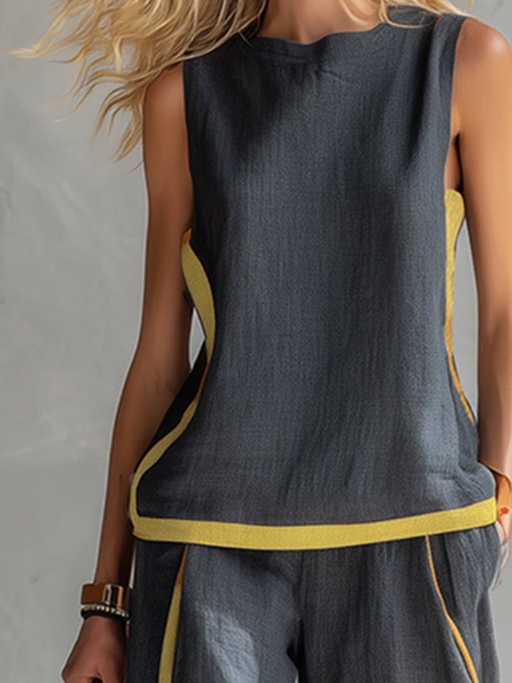 Leila – Conjunto Elegante de Dos Piezas