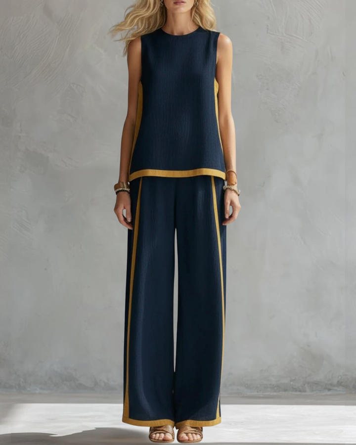 Leila – Conjunto Elegante de Dos Piezas