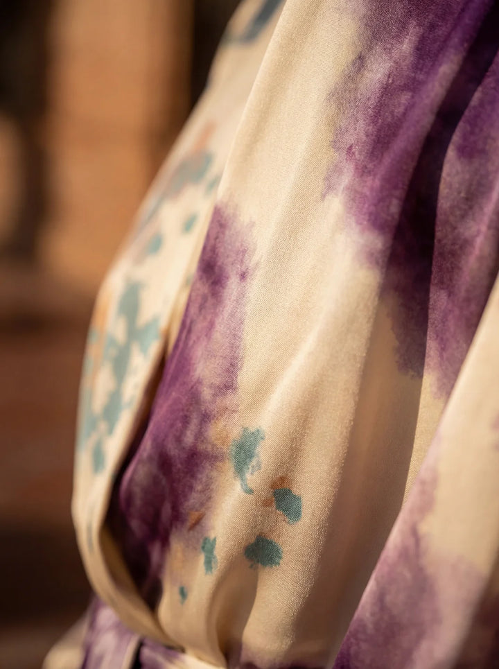 Valeria | Conjunto elegante de 2 piezas con escote en V