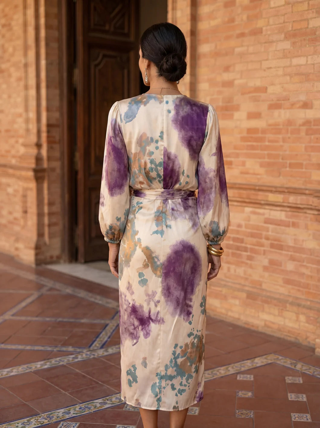 Valeria | Conjunto elegante de 2 piezas con escote en V